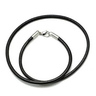 LR1100-040-55 Kožená šňůrka na krk, tl. 4 mm