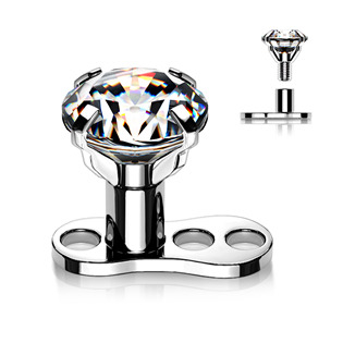 MD038C-05 Kompletní microdermal piercing 1,6 mm