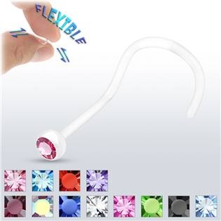 N01060-K Piercing do nosu BioFlex