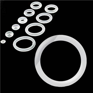 ND01021-C-11 Piercing - náhradní průhledná gumička na plug