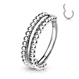 NS0045ST-1208 Segment kruh - helix / cartilage / tragus piercing