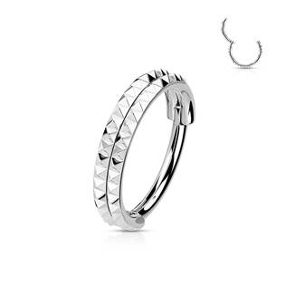 NS0053ST-1208 Segment kruh s hroty - helix / cartilage / tragus piercing