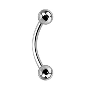 OB01100-12113 Piercing do obočí - kuličky