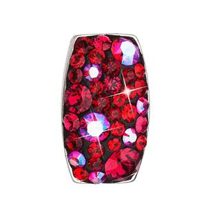 EG1012-CH Stříbrný přívěšek Crystals from Swarovski®, Cherry