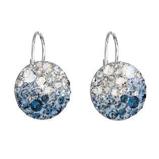 EG2055-IBL Stříbrné náušnice s krystaly Crystals from Swarovski® Ice Blue