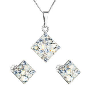 EG1276 Sada šperků s krystaly Swarovski náušnice a přívěsek