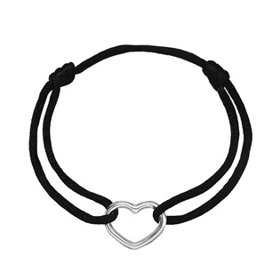 EG1750 Kabbalah náramek se stříbrným srdcem