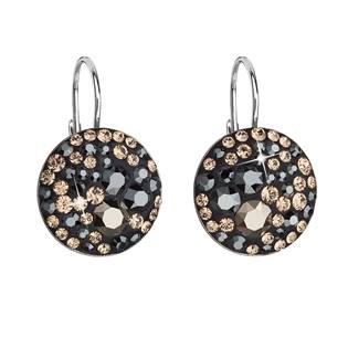EG2055-CD Stříbrné náušnice s krystaly Crystals from Swarovski® Colorado