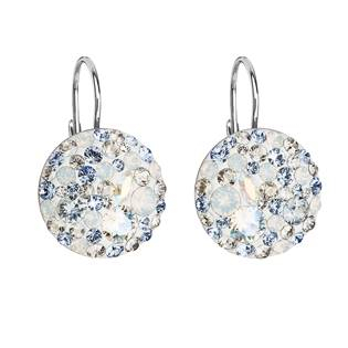EG2055-LS Stříbrné náušnice s krystaly Crystals from Swarovski® Light Sapphire