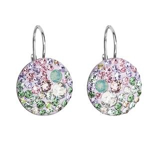 EG2055-SK Stříbrné náušnice s krystaly Crystals from Swarovski® Sakura