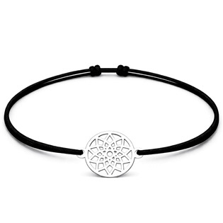 KA1349/CER Šňůrkový náramek mandala