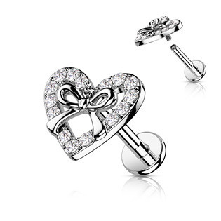 LB1112ST-1208 Piercing do brady se zirkony