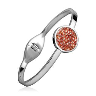 LV7001-RMA Ocelový náramek s krystaly Crystals from Swarovski® RED MAGMA