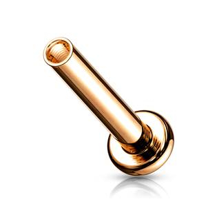 ND002RD-1208 Zlacená náhradní labreta vnitřní závit 1,2 mm