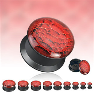 PL01048-10 Akrylátový plug do ucha, průměr 10 mm