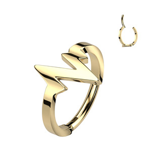 SG113GD-1210 Ocelový kruh - helix / cartilage piercing
