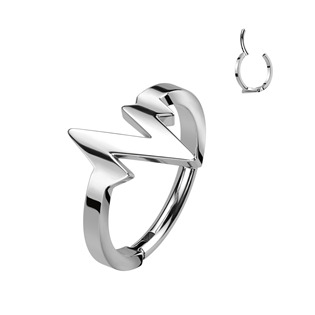 SG113ST-1208 Ocelový kruh - helix / cartilage piercing