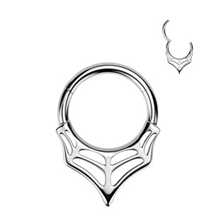 SG123-ST Ocelový kruh - helix / cartilage / septum piercing