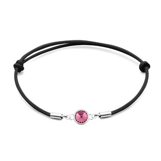SX129-RO Stříbrný náramek s Crystals from Swarovski® Rose