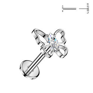 TIT1785 Piercing do brady - PUSH IN labreta TITAN