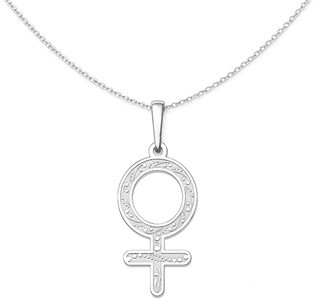 PA1564 Stříbrný přívěsek symbol ženy